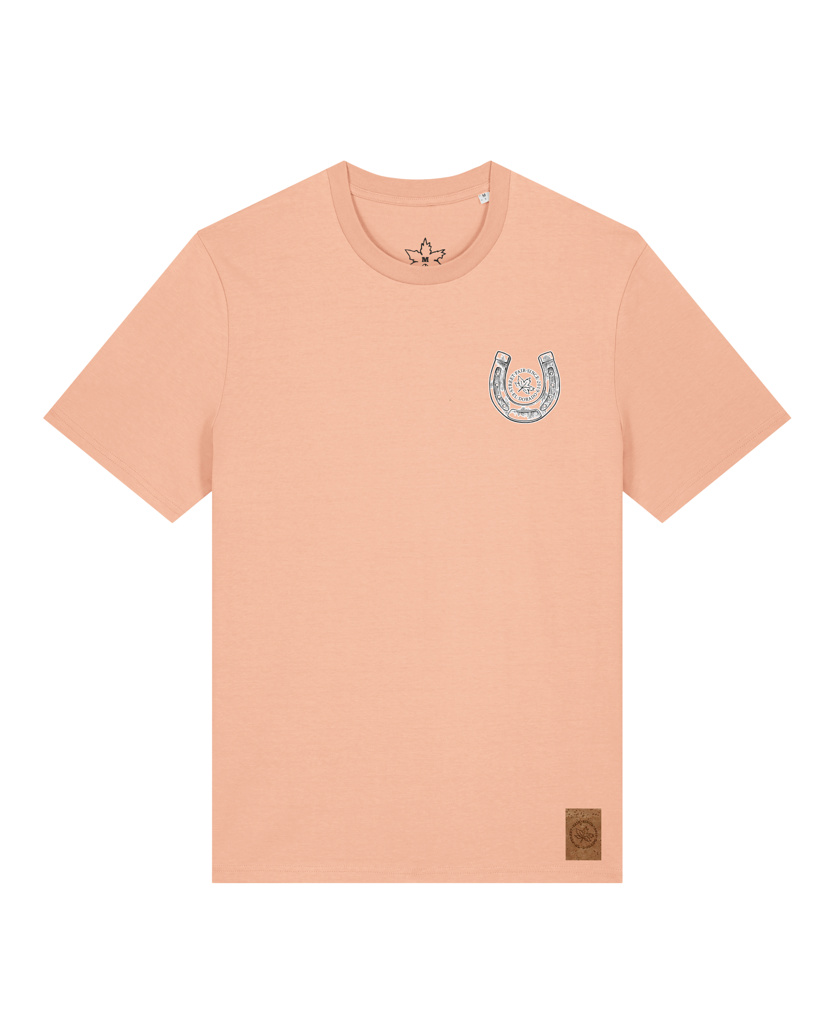 bio-unisex-medium fit-tshirt-pferd (backprint)-sttu169-agyptische keramik-front