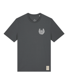 bio-unisex-medium fit-tshirt-pferd (backprint)-sttu169-eisen-front