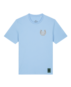bio-unisex-medium fit-tshirt-pferd (backprint)-sttu169-lagune-front