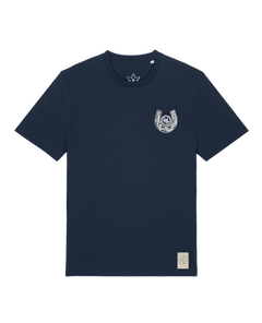 bio-unisex-medium fit-tshirt-pferd (backprint)-sttu169-marine-front