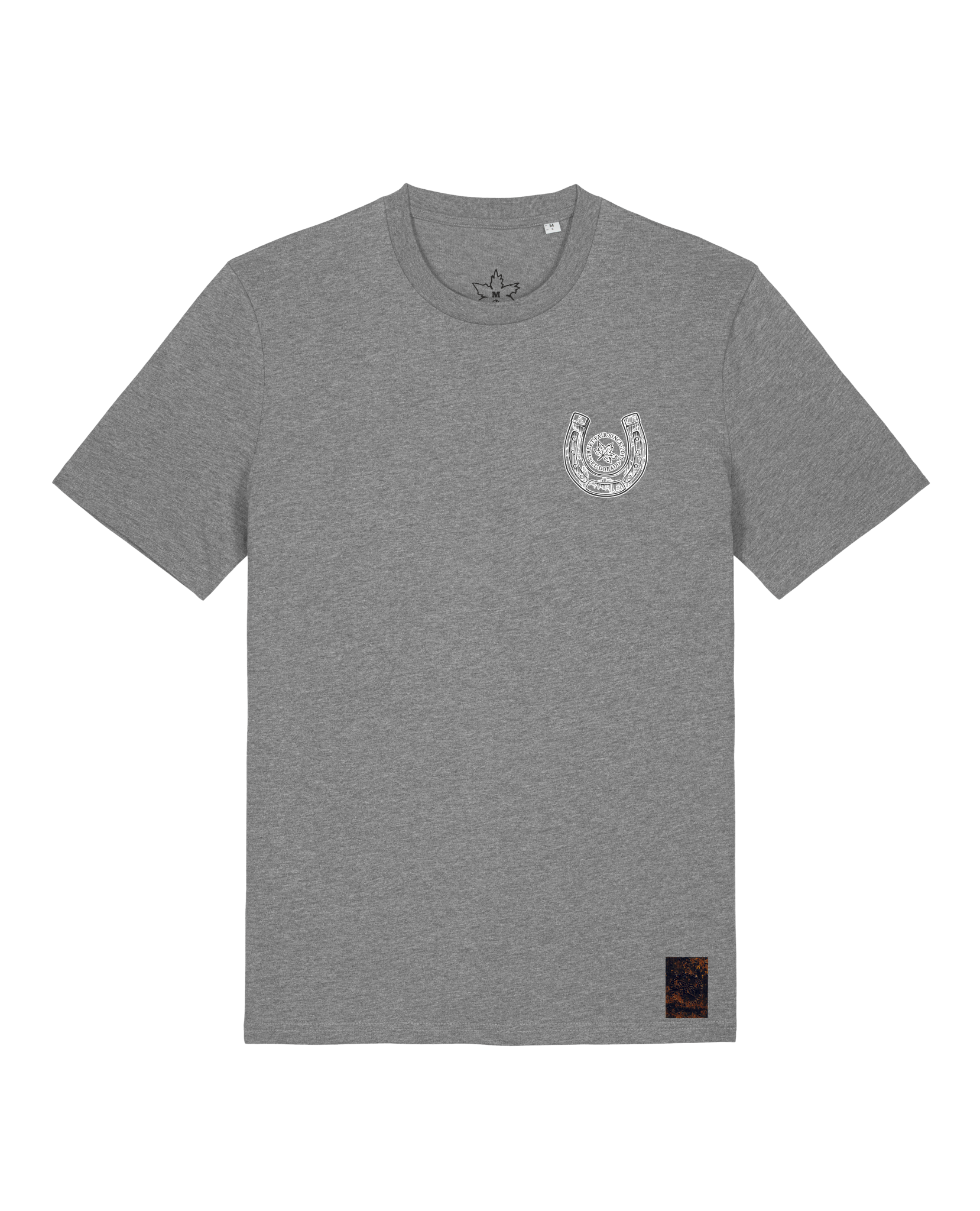 bio-unisex-medium fit-tshirt-pferd (backprint)-sttu169-opossum-front