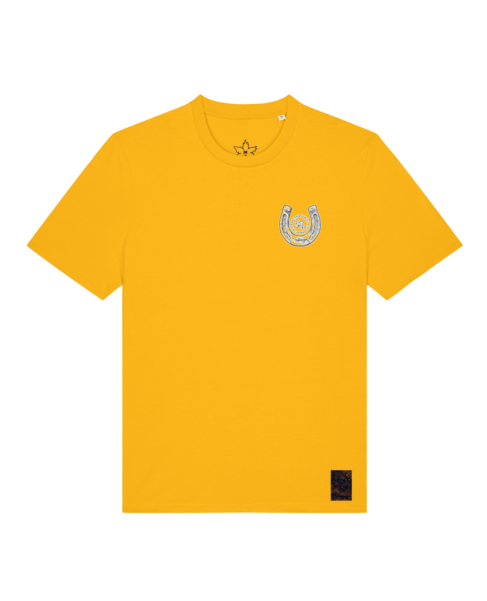 bio-unisex-medium fit-tshirt-pferd (backprint)-sttu169-sonnenblume-front