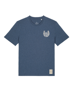 bio-unisex-medium fit-tshirt-pferd (backprint)-sttu169-walblau-front