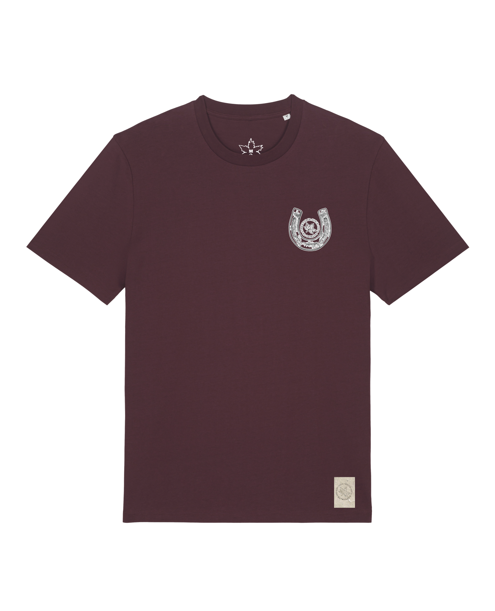 bio-unisex-medium fit-tshirt-pferd (backprint)-sttu169-zartbitter-front