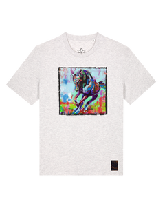 bio-unisex-medium fit-tshirt-pferd bunt-sttu169-rennmaus-front