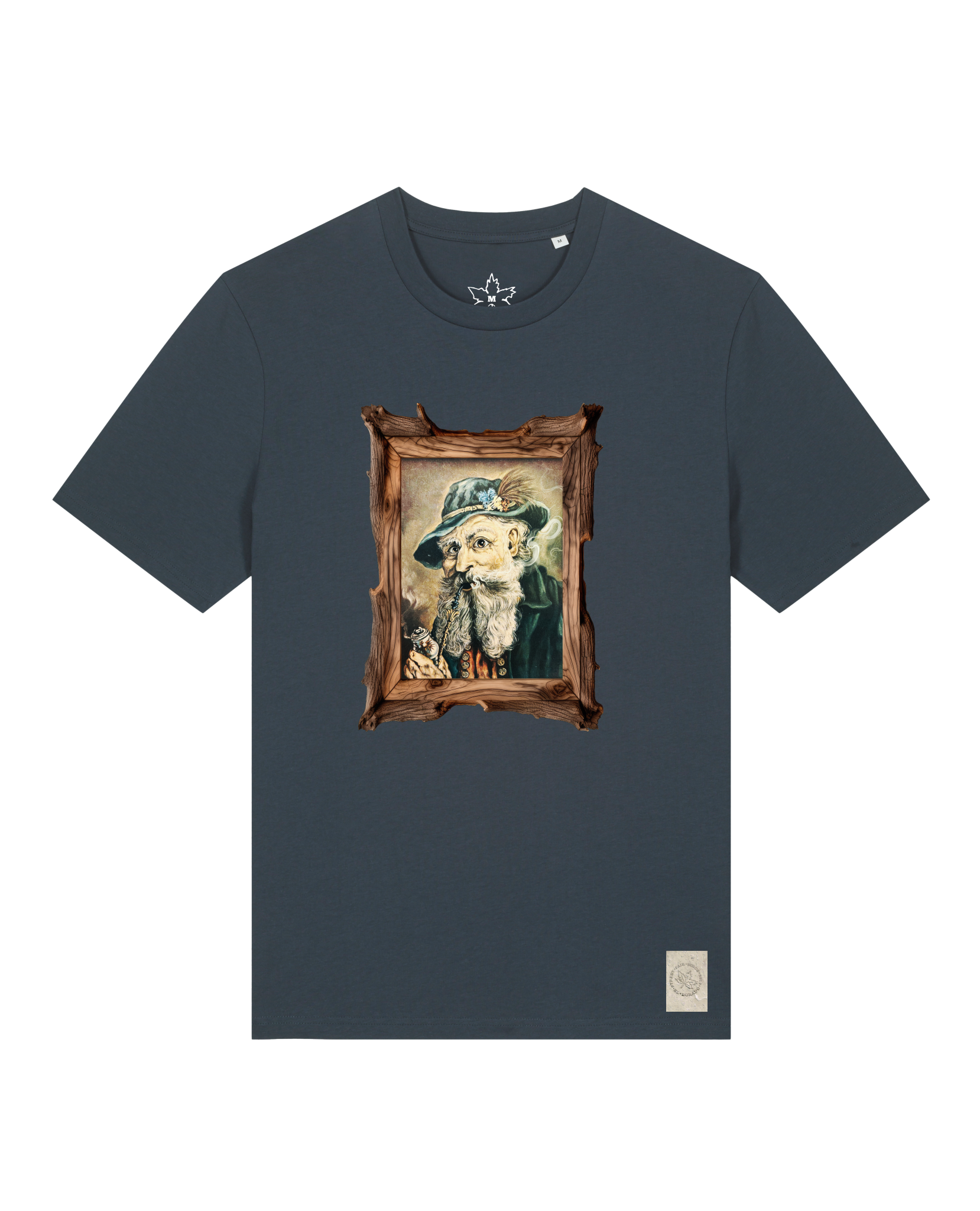 bio-unisex-medium fit-tshirt-räuchermann-sttu169-blaubeernacht-front