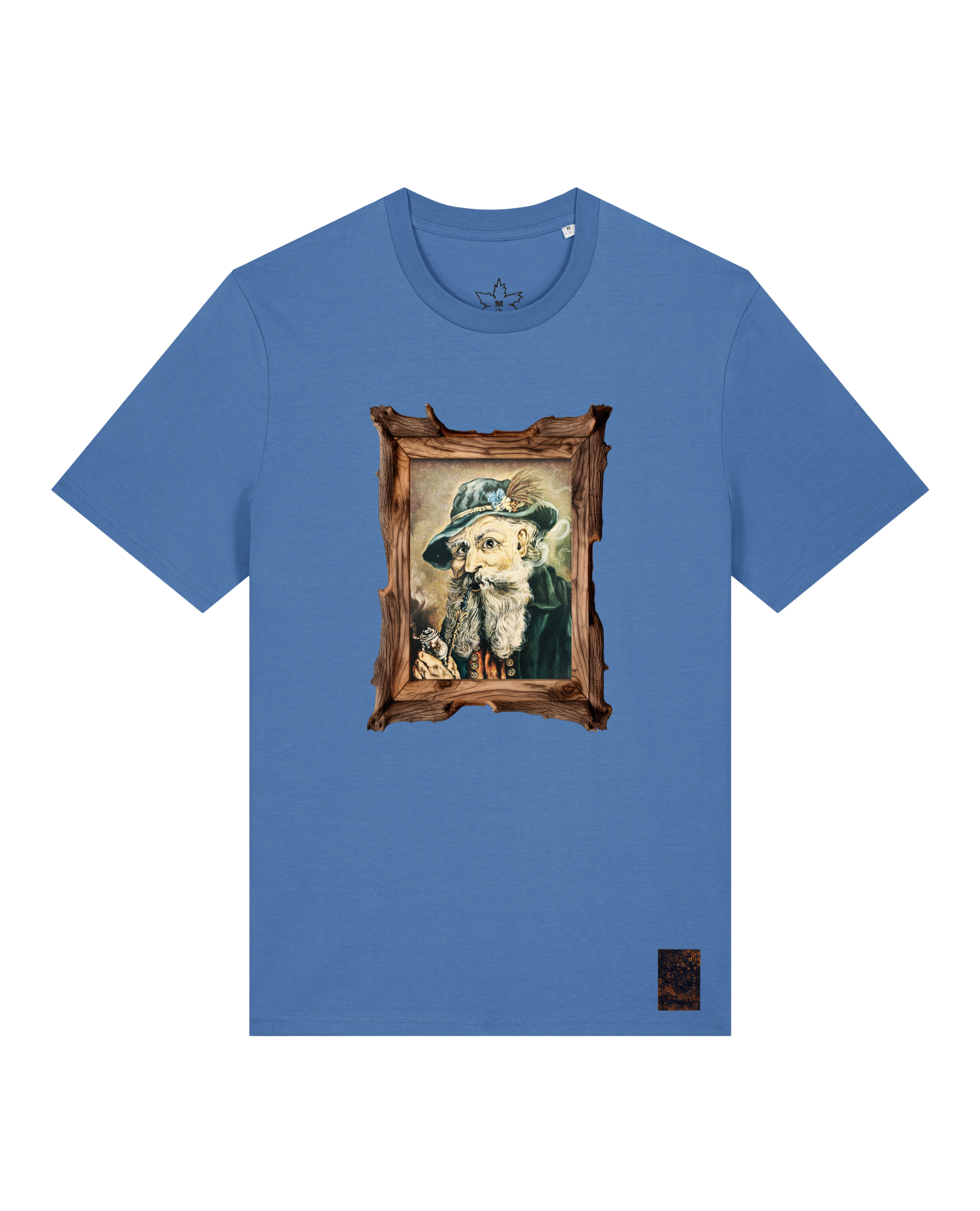 bio-unisex-medium fit-tshirt-räuchermann-sttu169-hortensie-front