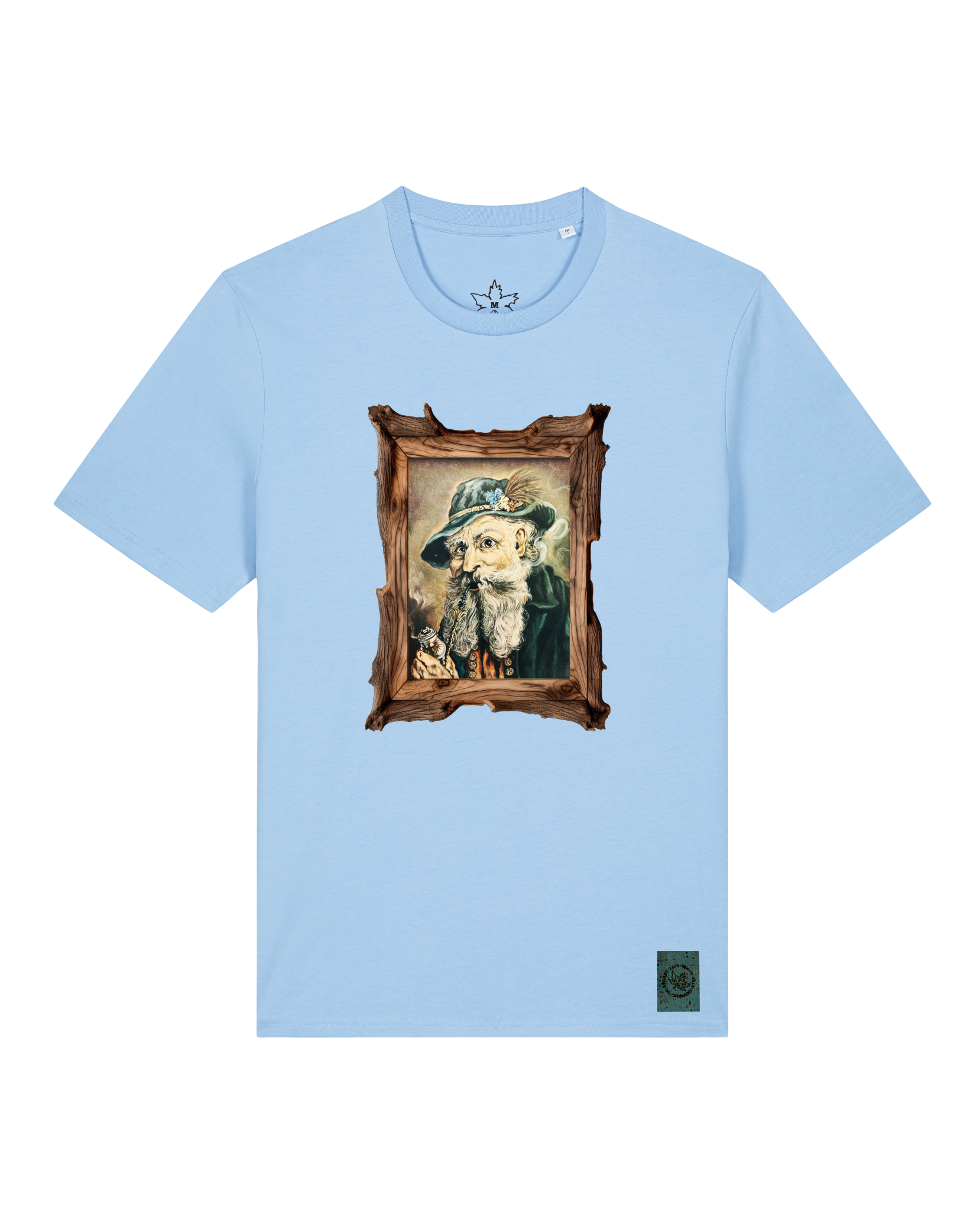 bio-unisex-medium fit-tshirt-räuchermann-sttu169-lagune-front