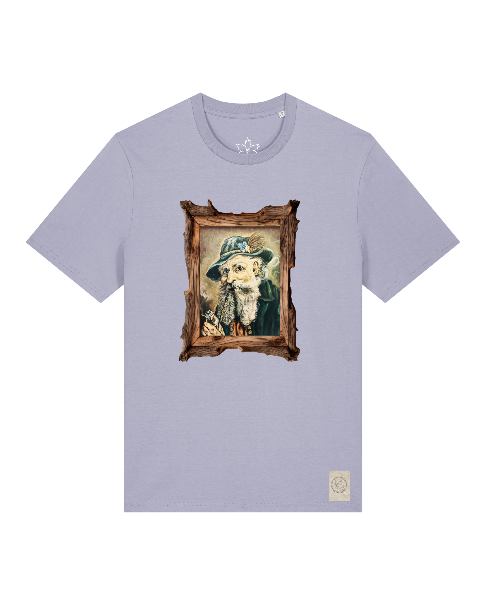 bio-unisex-medium fit-tshirt-räuchermann-sttu169-lavender-front