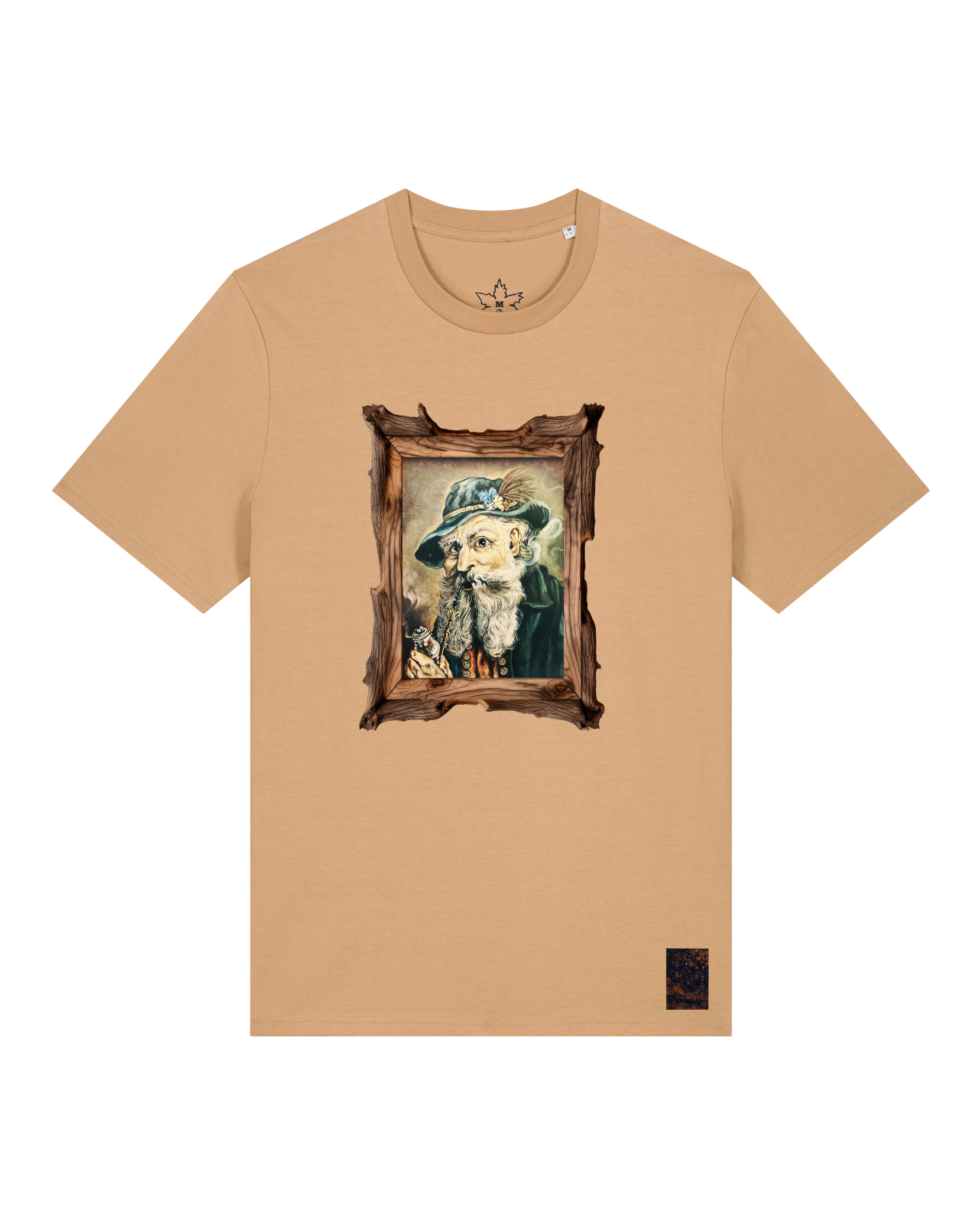 bio-unisex-medium fit-tshirt-räuchermann-sttu169-meersand-front