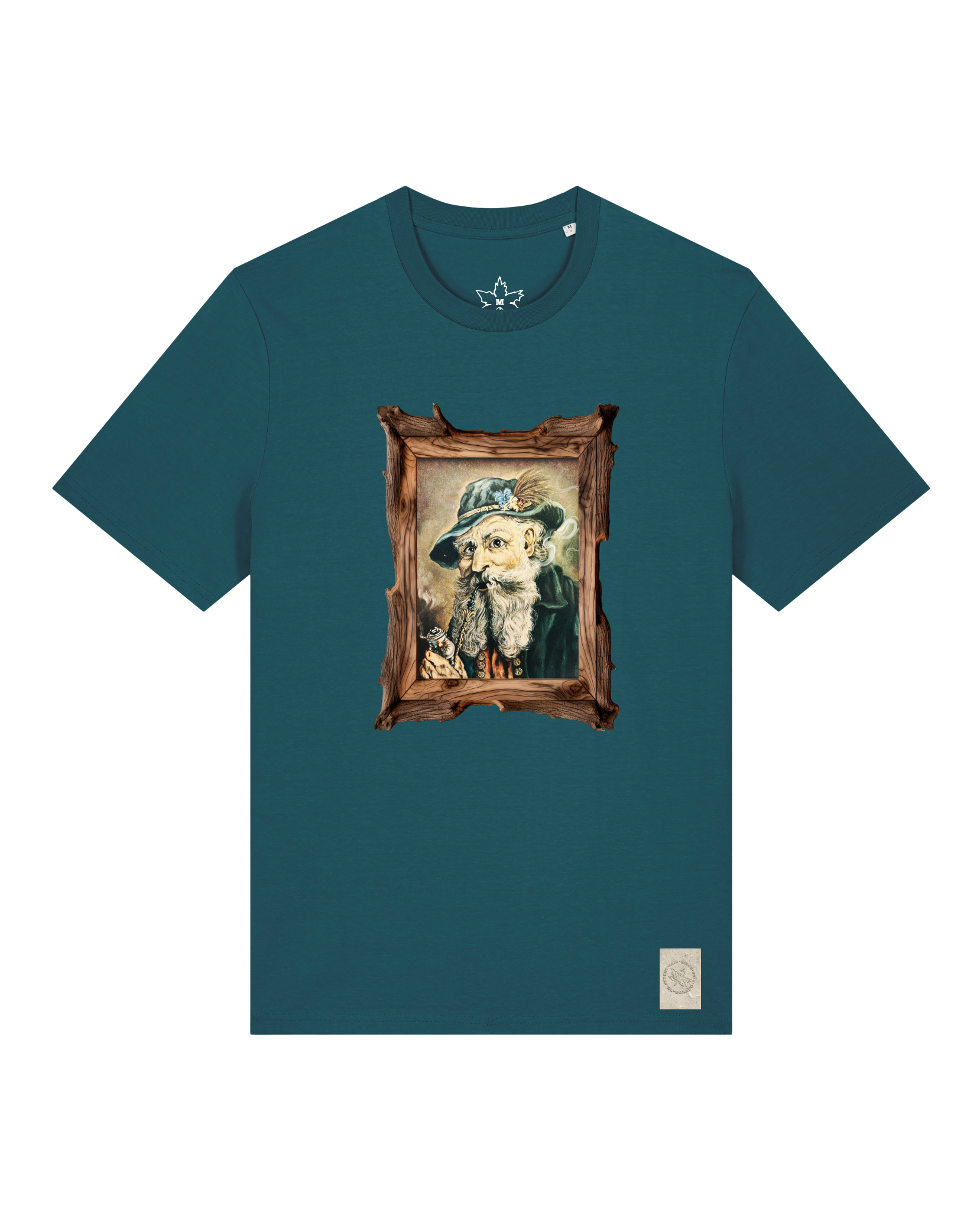 bio-unisex-medium fit-tshirt-räuchermann-sttu169-nordmanntanne-front