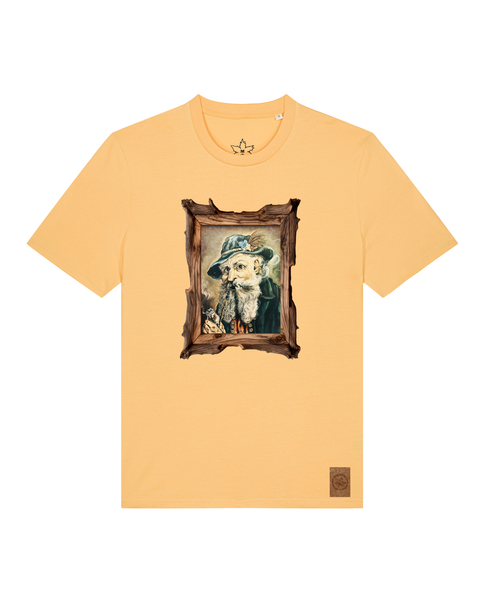 bio-unisex-medium fit-tshirt-räuchermann-sttu169-senfkorn-front