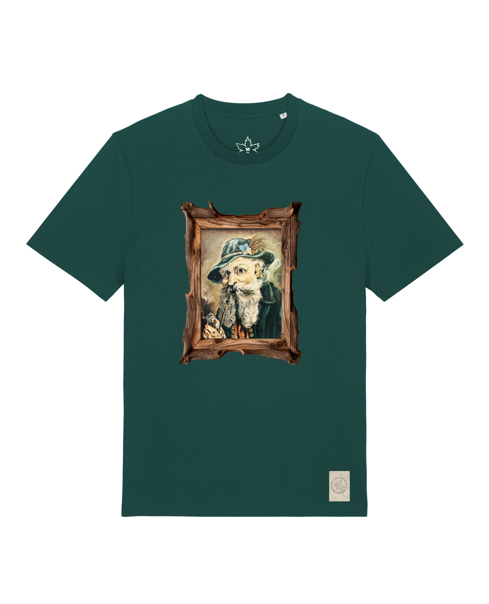 bio-unisex-medium fit-tshirt-räuchermann-sttu169-spirulina-front