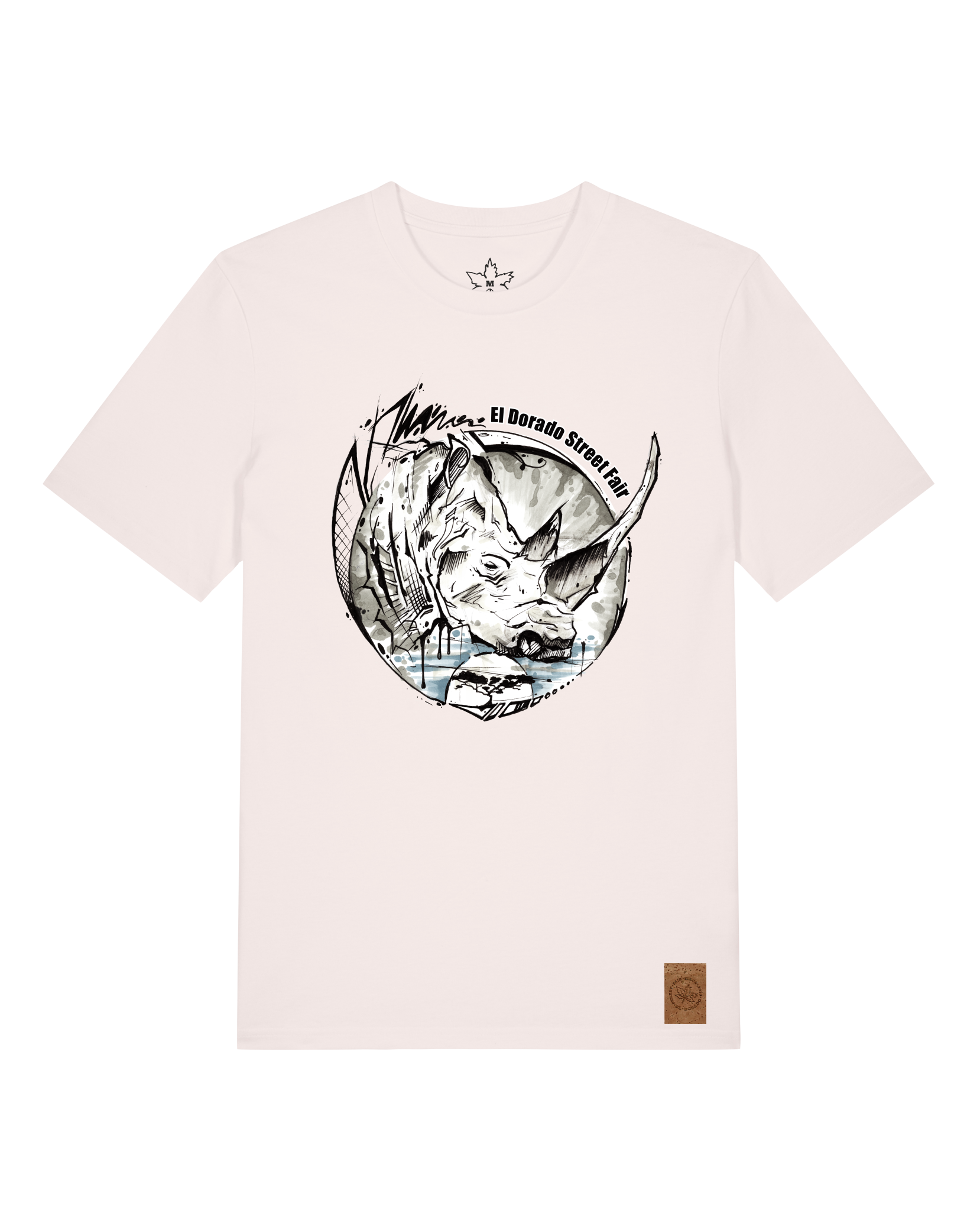 bio-unisex-medium fit-tshirt-rhinocchio-sttu169-baumwollblute-front