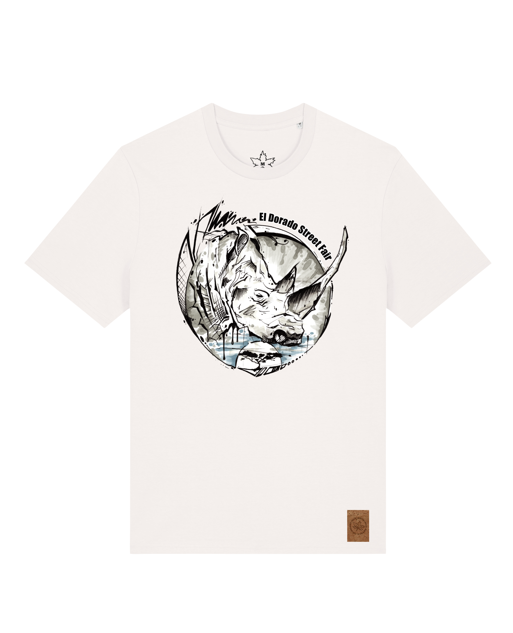 bio-unisex-medium fit-tshirt-rhinocchio-sttu169-bio ei-front