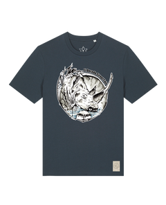 bio-unisex-medium fit-tshirt-rhinocchio-sttu169-blaubeernacht-front
