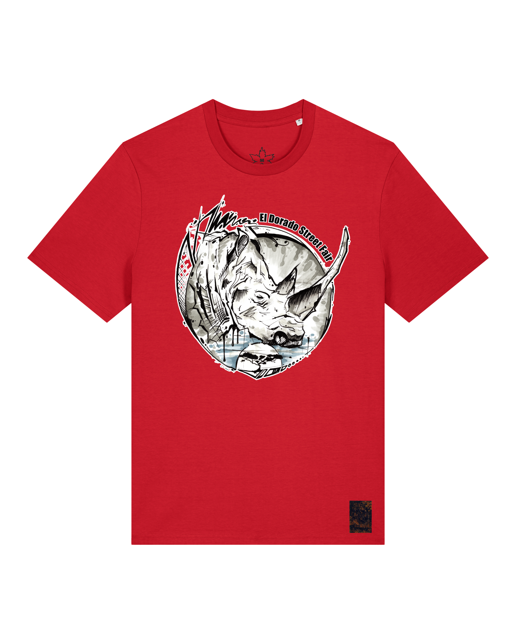 bio-unisex-medium fit-tshirt-rhinocchio-sttu169-erdbeere-front