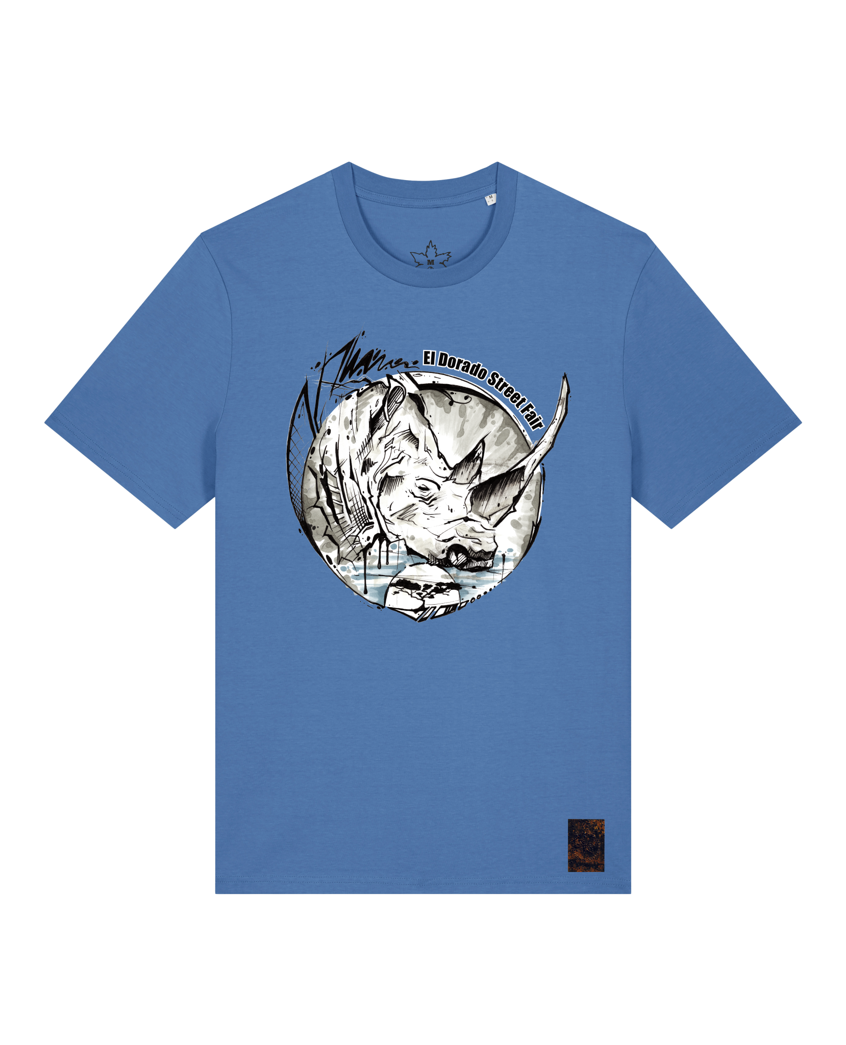 bio-unisex-medium fit-tshirt-rhinocchio-sttu169-hortensie-front