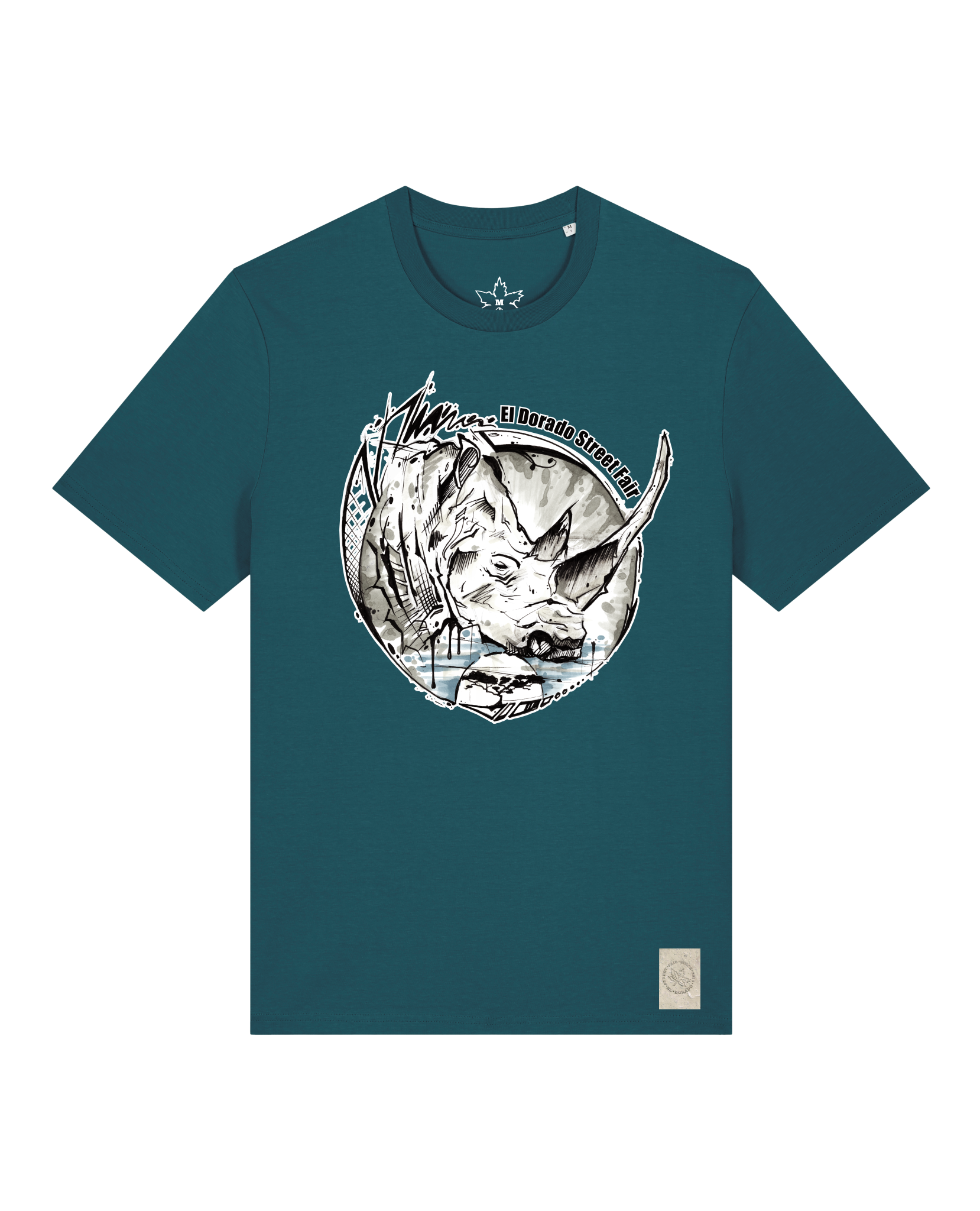 bio-unisex-medium fit-tshirt-rhinocchio-sttu169-nordmanntanne-front