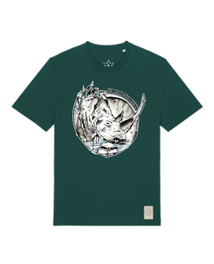 bio-unisex-medium fit-tshirt-rhinocchio-sttu169-spirulina-front