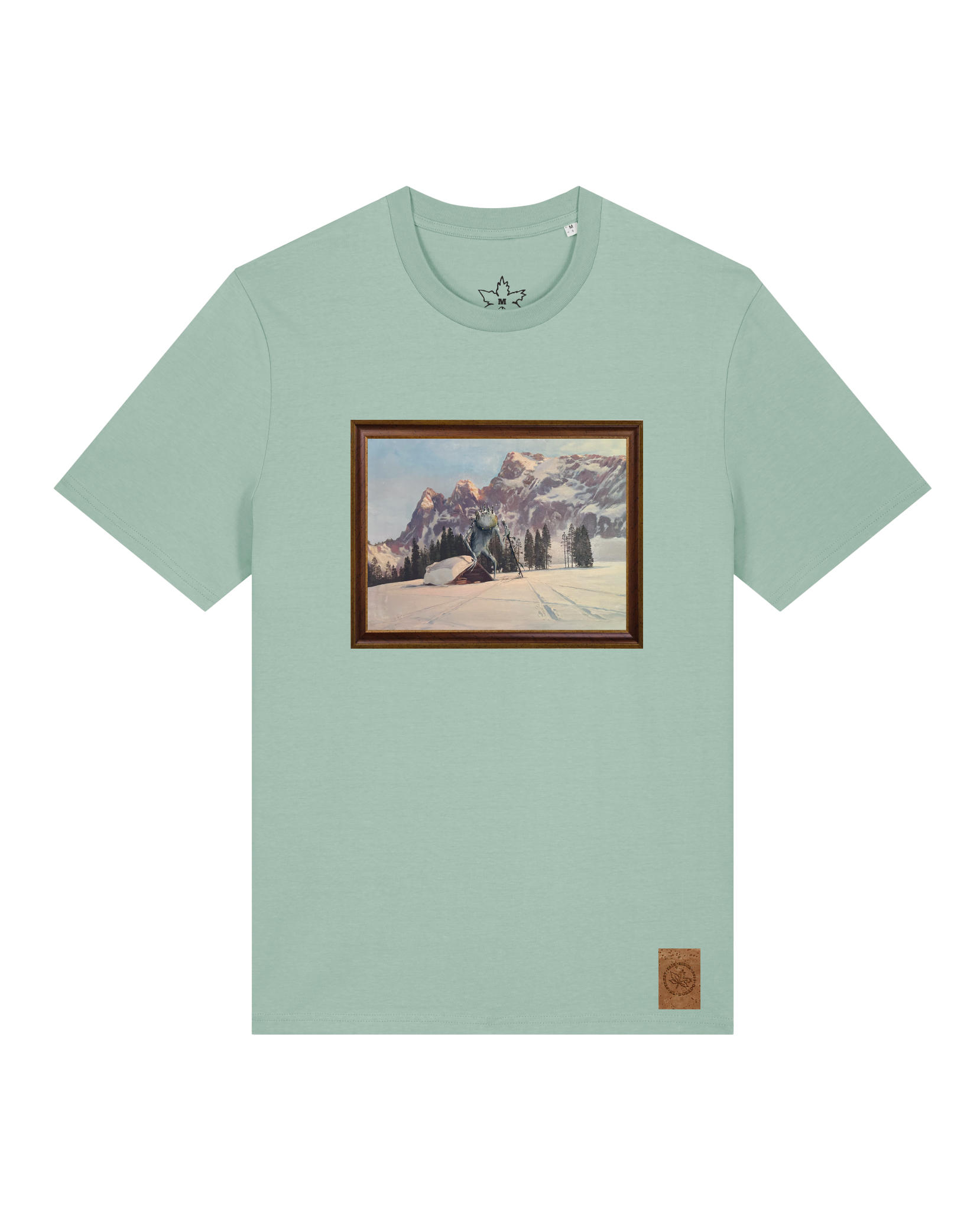 bio-unisex-medium fit-tshirt-rübezahl in spindler myln-sttu169-eukalyptus-front