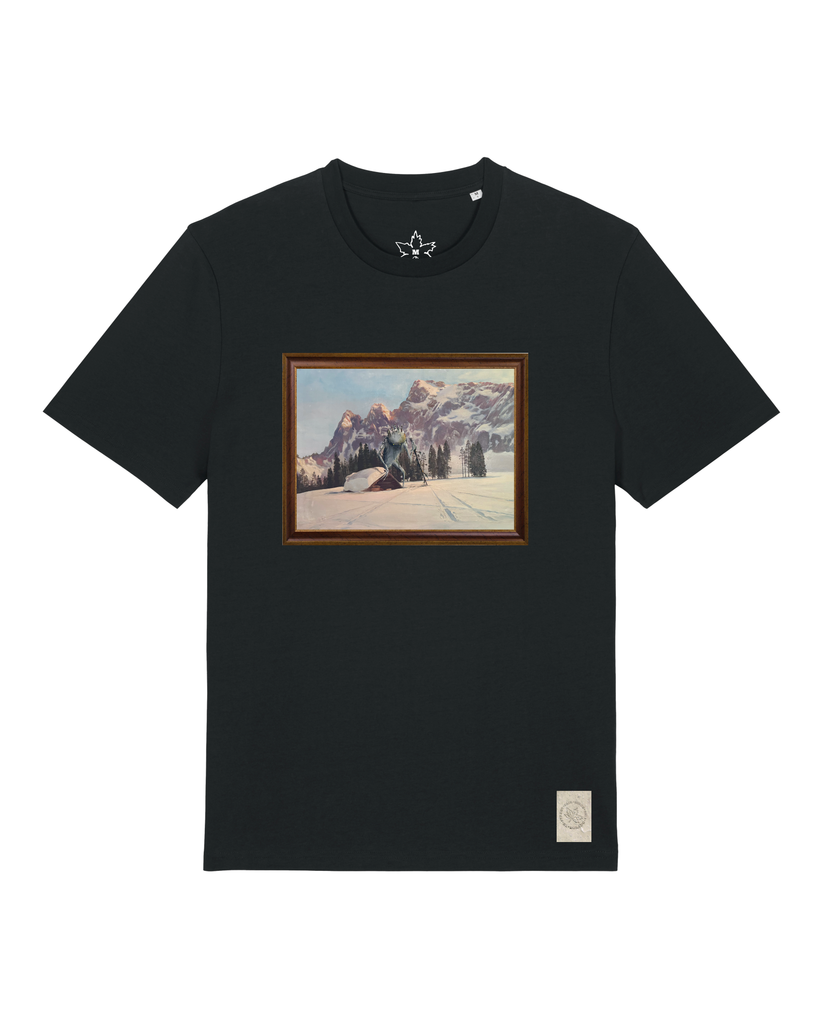 bio-unisex-medium fit-tshirt-rübezahl in spindler myln-sttu169-schwarz-front