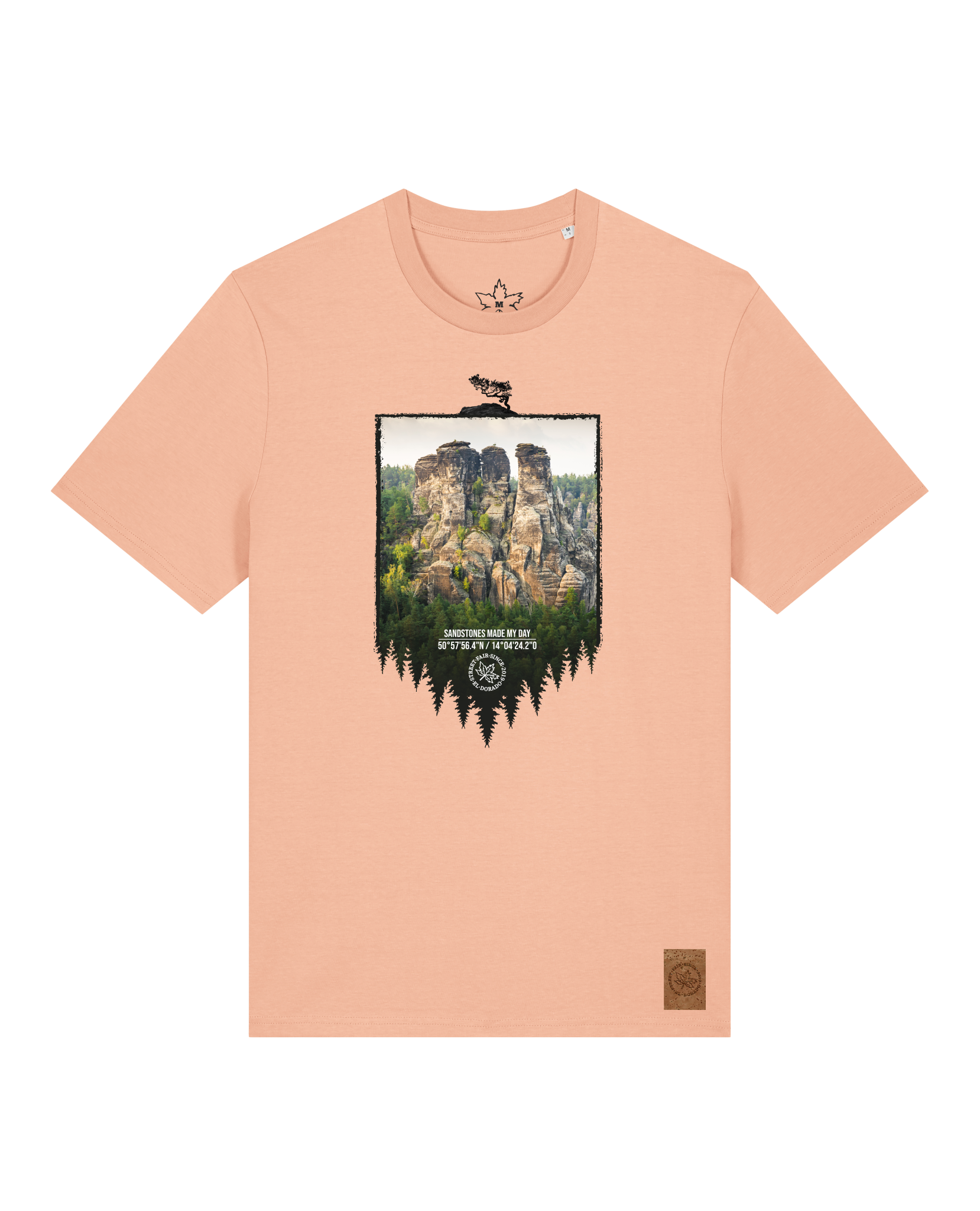 bio-unisex-medium fit-tshirt-sächsische schweiz-sttu169-agyptische keramik-front