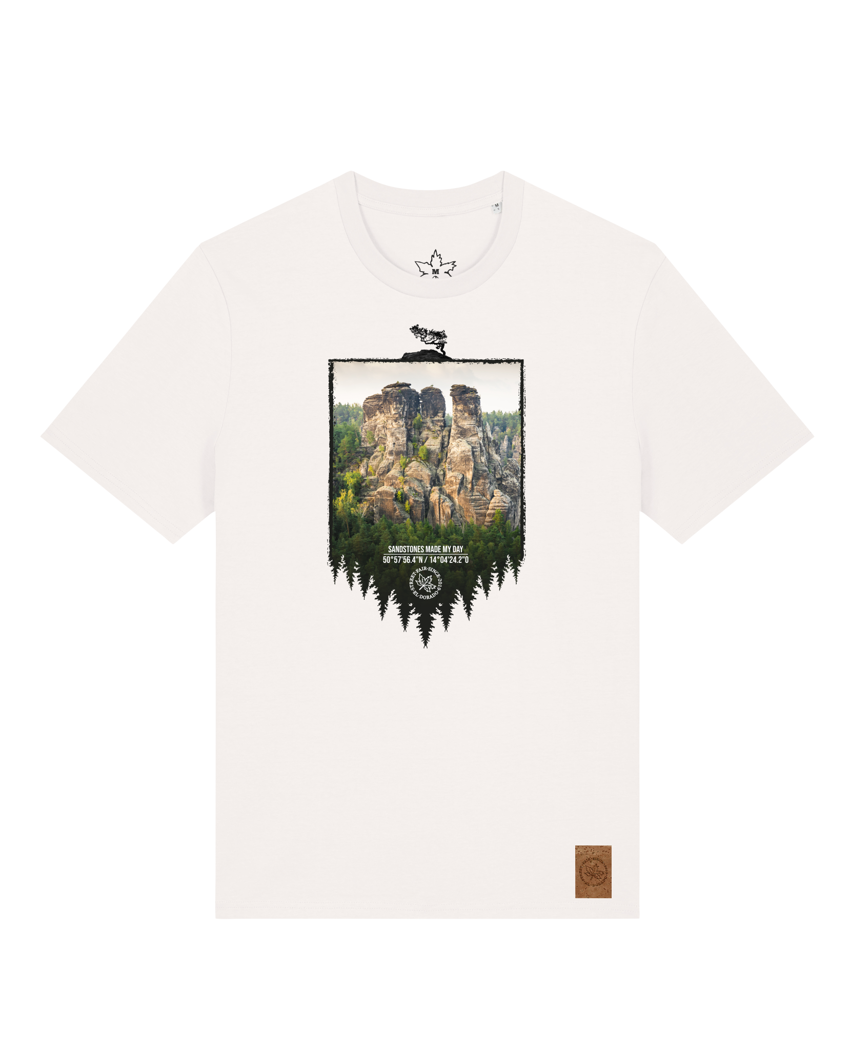 bio-unisex-medium fit-tshirt-sächsische schweiz-sttu169-bio ei-front