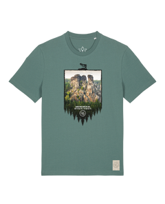 bio-unisex-medium fit-tshirt-sächsische schweiz-sttu169-blautanne-front