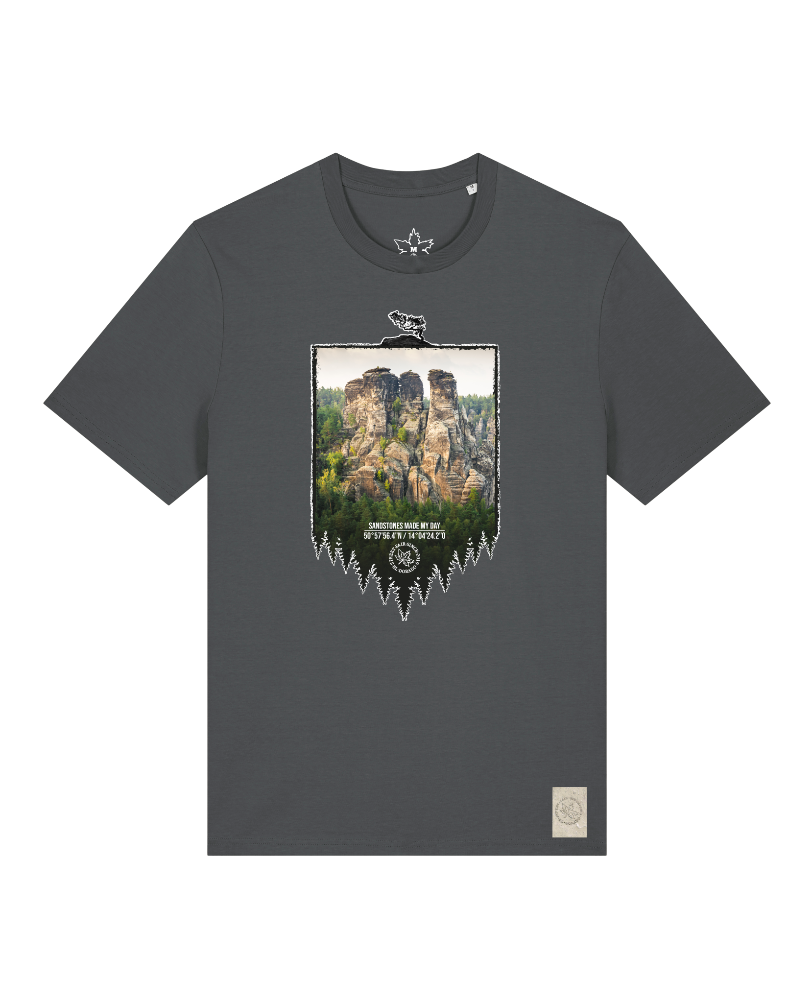 bio-unisex-medium fit-tshirt-sächsische schweiz-sttu169-eisen-front