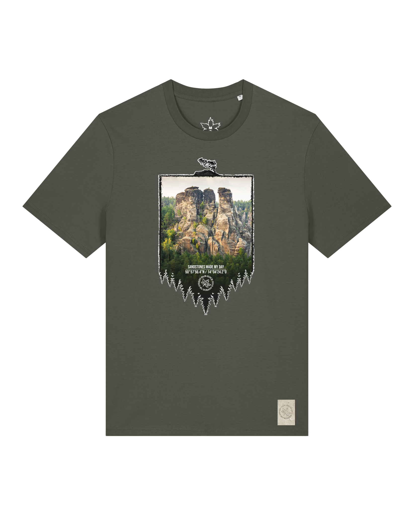 bio-unisex-medium fit-tshirt-sächsische schweiz-sttu169-grunkohl-front