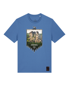 bio-unisex-medium fit-tshirt-sächsische schweiz-sttu169-hortensie-front