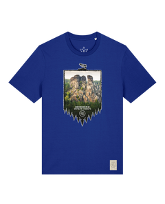 bio-unisex-medium fit-tshirt-sächsische schweiz-sttu169-kornblume-front
