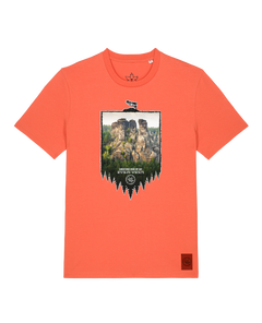bio-unisex-medium fit-tshirt-sächsische schweiz-sttu169-mandarine-front