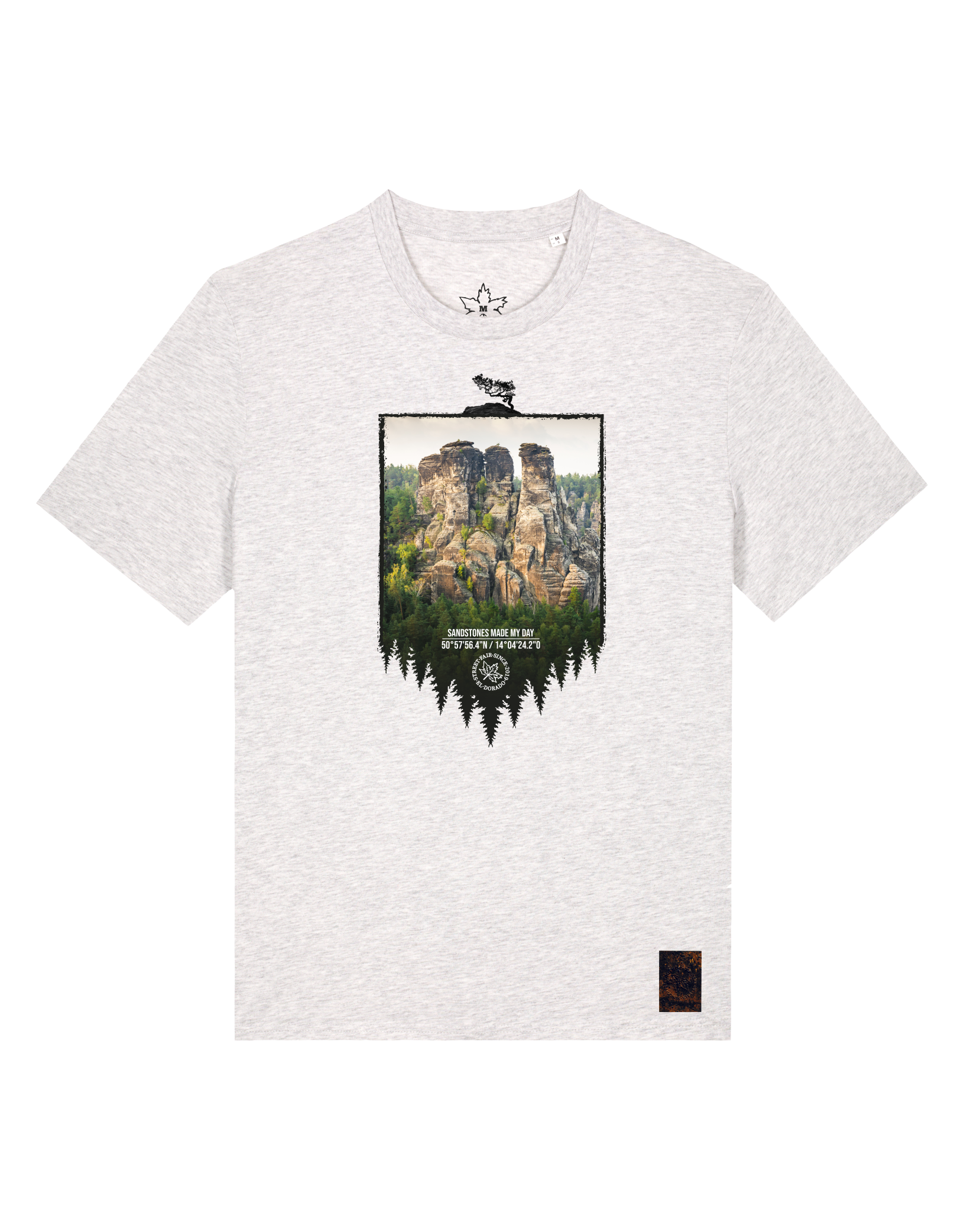 bio-unisex-medium fit-tshirt-sächsische schweiz-sttu169-rennmaus-front