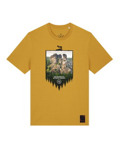 bio-unisex-medium fit-tshirt-sächsische schweiz-sttu169-senf-front