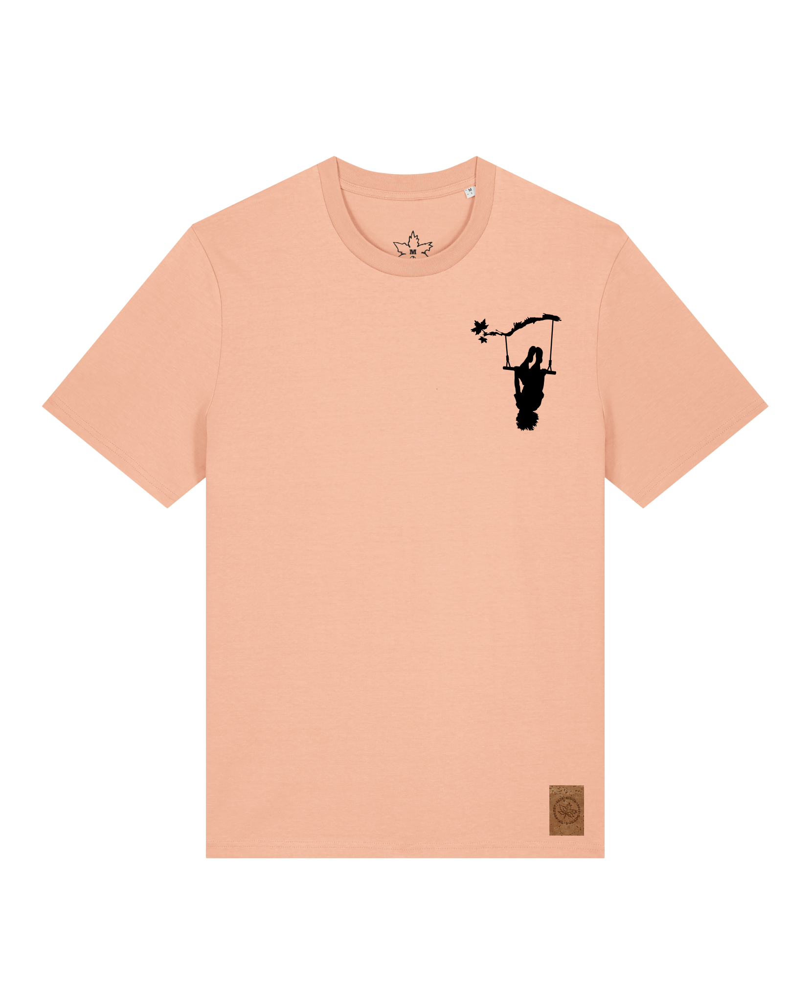 bio-unisex-medium fit-tshirt-schaukeln (backprint)-sttu169-agyptische keramik-front