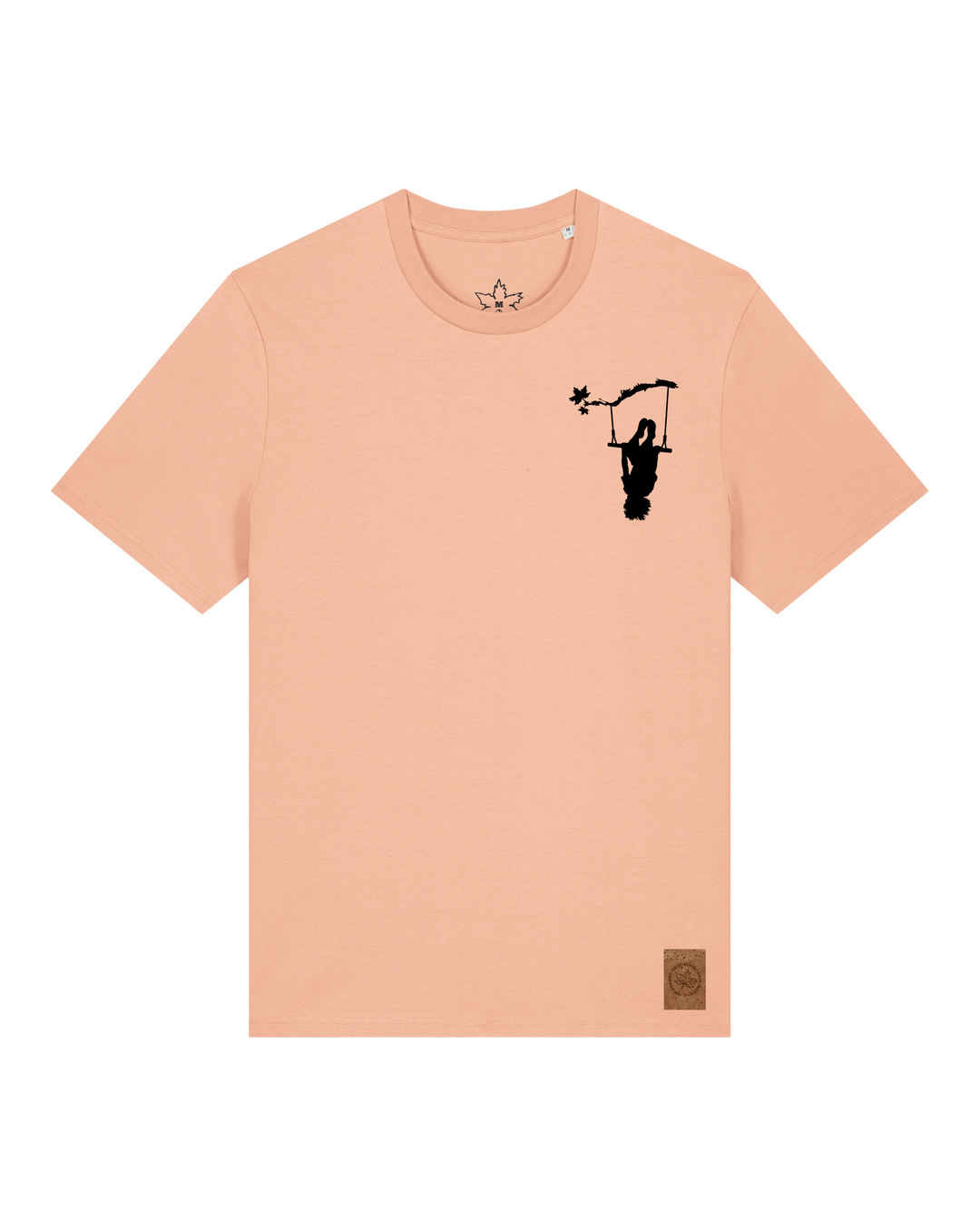 bio-unisex-medium fit-tshirt-schaukeln (backprint)-sttu169-agyptische keramik-front