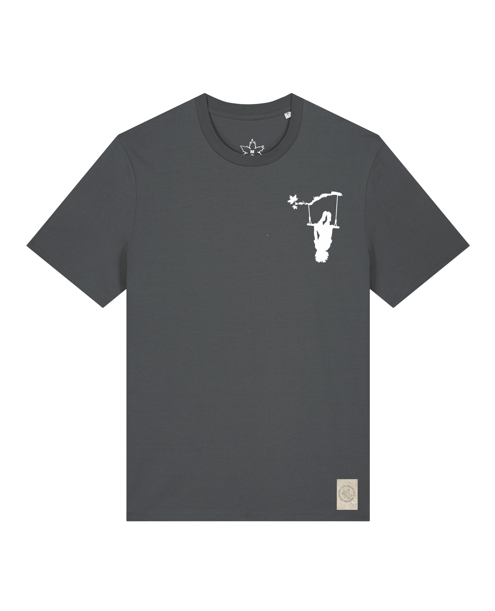 bio-unisex-medium fit-tshirt-schaukeln (backprint)-sttu169-eisen-front