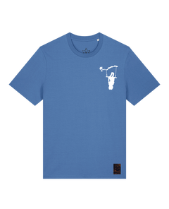 bio-unisex-medium fit-tshirt-schaukeln (backprint)-sttu169-hortensie-front