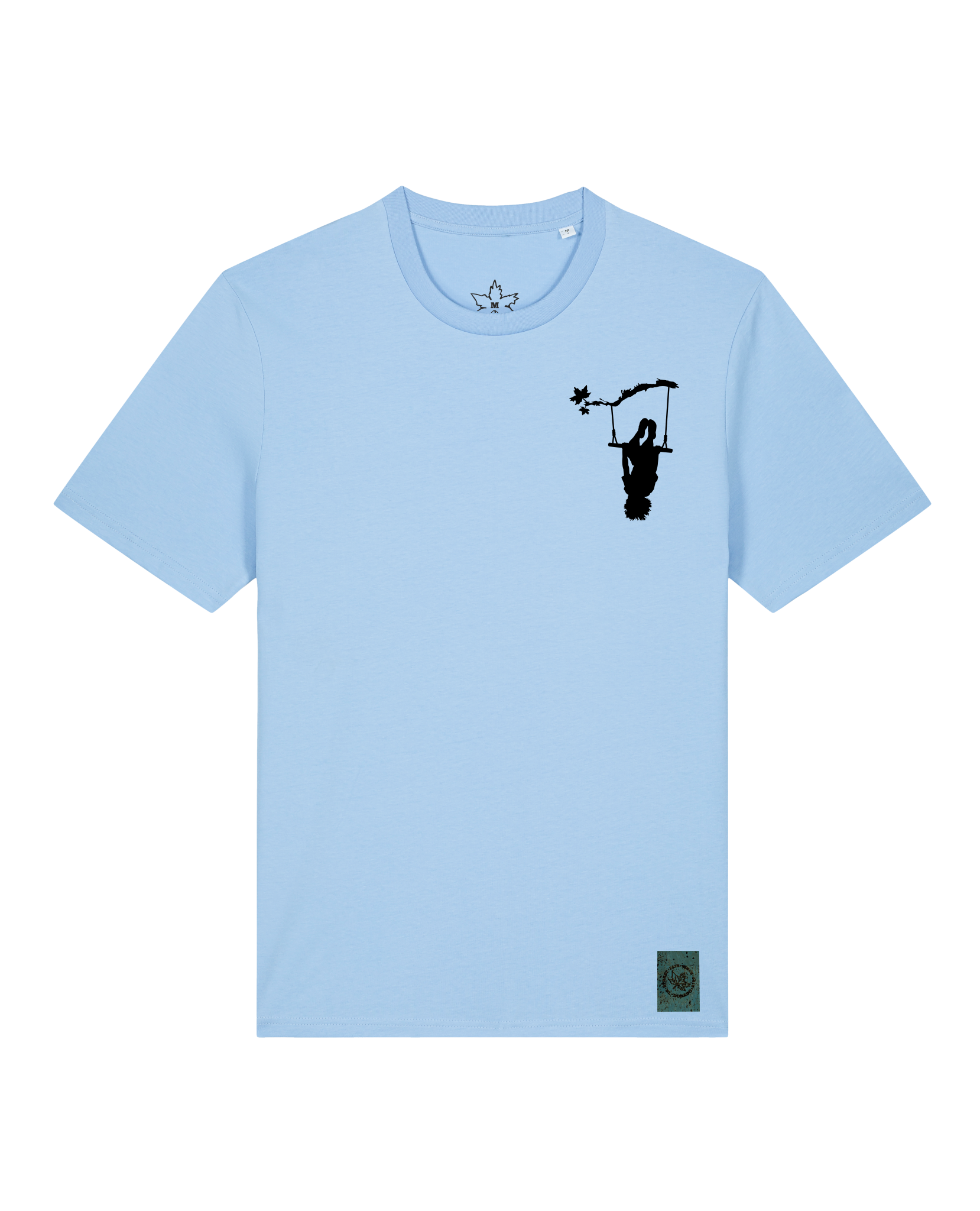 bio-unisex-medium fit-tshirt-schaukeln (backprint)-sttu169-lagune-front