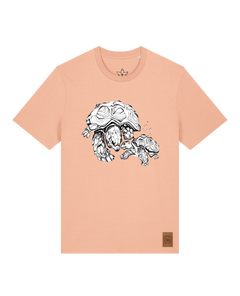 bio-unisex-medium fit-tshirt-schildkrötis-sttu169-agyptische keramik-front