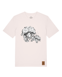 bio-unisex-medium fit-tshirt-schildkrötis-sttu169-baumwollblute-front