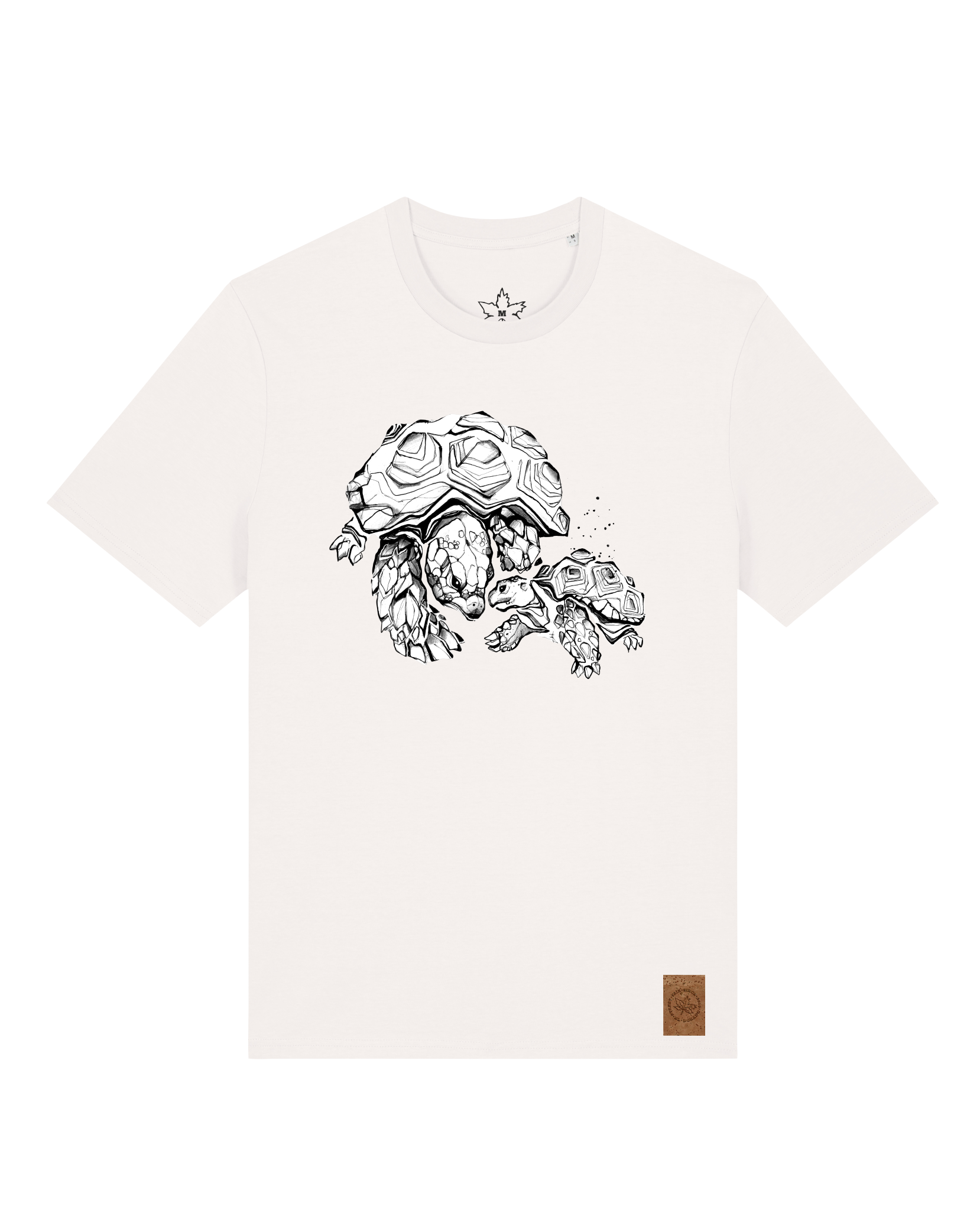 bio-unisex-medium fit-tshirt-schildkrötis-sttu169-bio ei-front