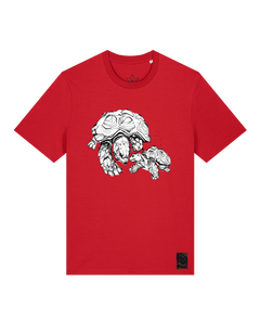 bio-unisex-medium fit-tshirt-schildkrötis-sttu169-erdbeere-front