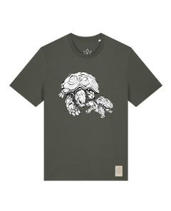 bio-unisex-medium fit-tshirt-schildkrötis-sttu169-grunkohl-front