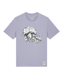 bio-unisex-medium fit-tshirt-schildkrötis-sttu169-lavender-front