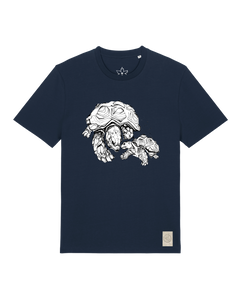 bio-unisex-medium fit-tshirt-schildkrötis-sttu169-marine-front