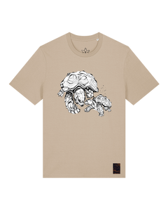 bio-unisex-medium fit-tshirt-schildkrötis-sttu169-treibsand-front