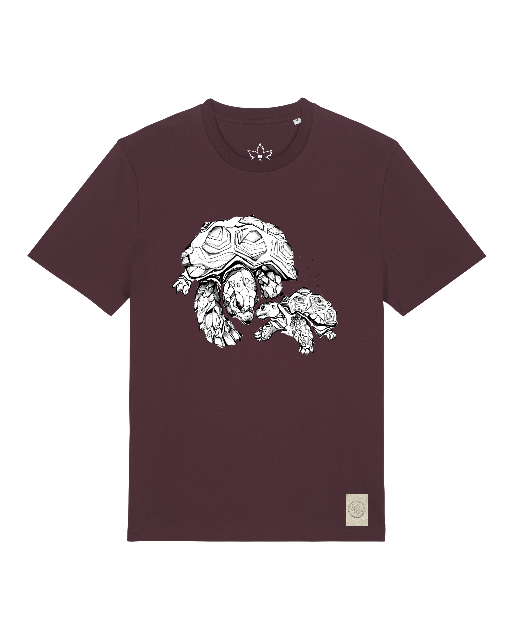 bio-unisex-medium fit-tshirt-schildkrötis-sttu169-zartbitter-front